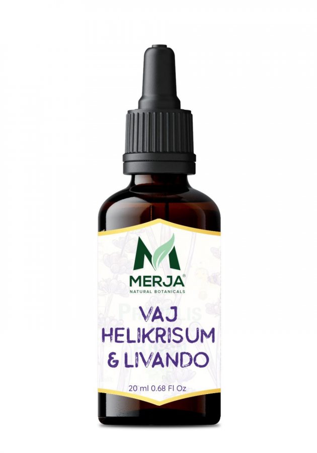 Vaj per Qetesimin e dhimbjeve ne vesh (Vaj HELIKRISUM & LIVANDO)