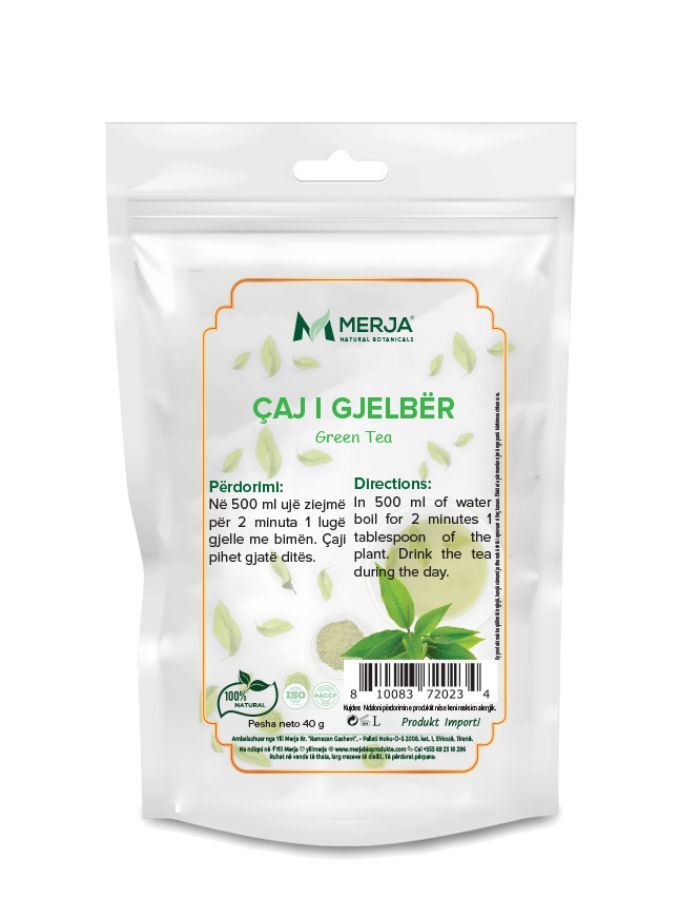 Çaj i gjelbër - Green Tea
