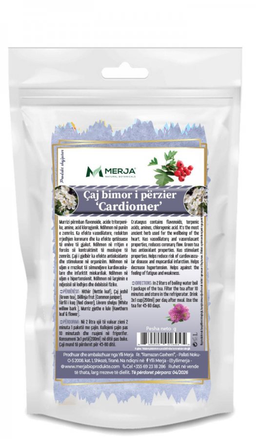 Çaj për Tensionin dhe Zemrën (Caj CARDIOMER)