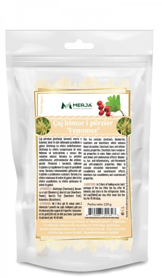 Tea for varicose veins pain relief  (VENOMER TEA)