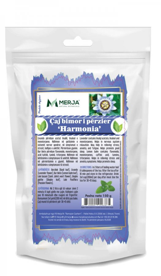  Çaj Antistres dhe Forcues Kujtese (Caj HARMONIA)