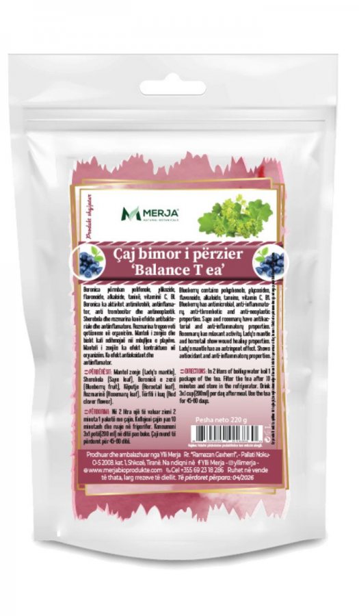 Caj bimor per rregullim hormonal per vajza & grate (Caj BALANCE TEA)