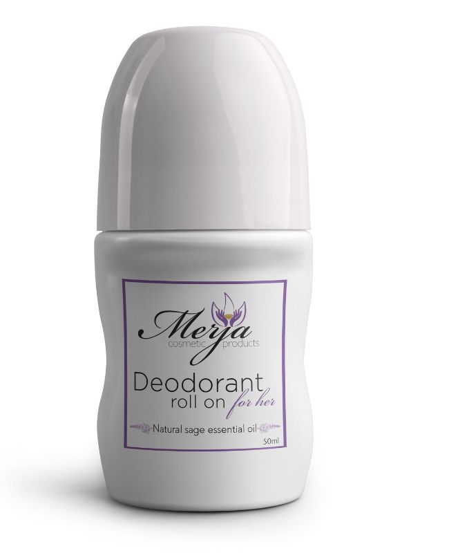 Deodorant for females with sage