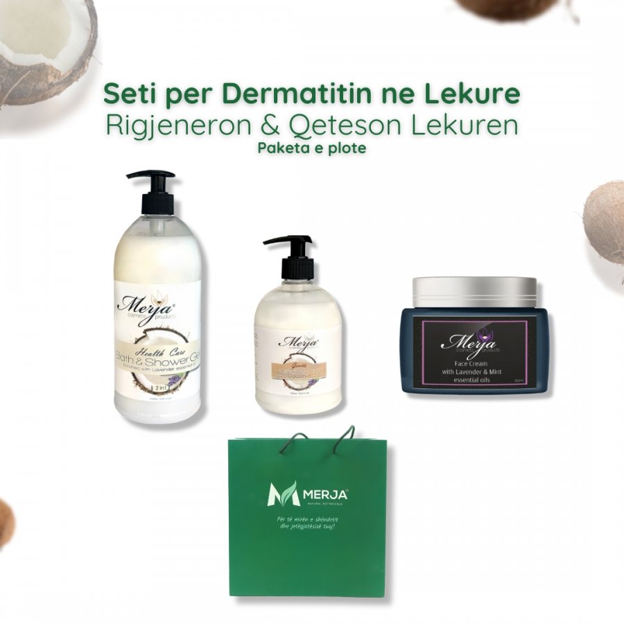 Set per Dermatitin ne Lekure - Rigjeneron & Qeteson Lekuren