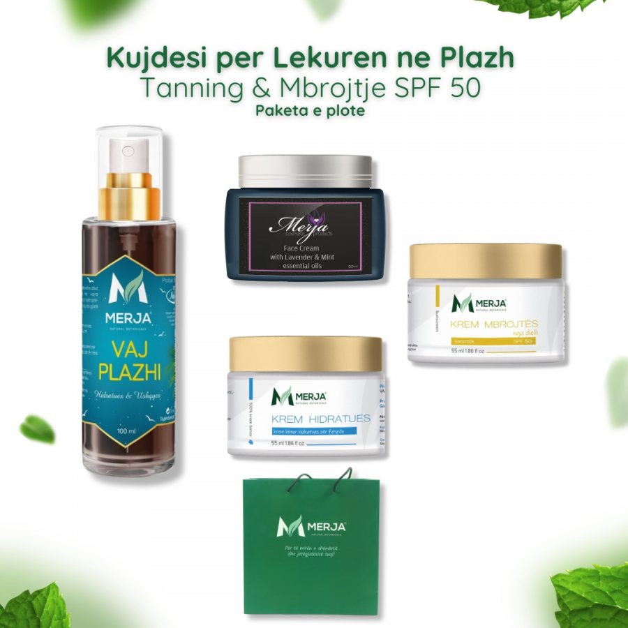 Kujdesi per Lekuren ne Plazh - Tanning & SPF 50