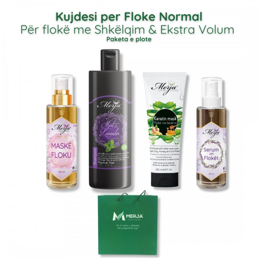 Kujdesi per Floke Normal - Shkelqim & Extra Volum