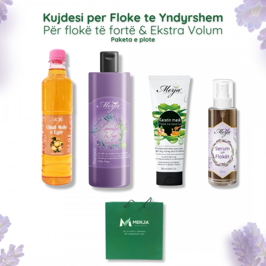 Kujdesi per Floke te Yndyrshem - Floke te forte & Extra Volum